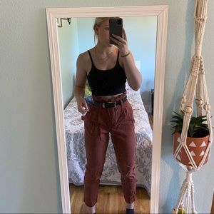 High rise dress pants